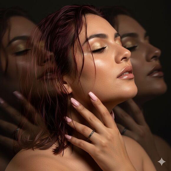 Vintage 925 Sterling Hammered Ring Textured Band Handmade Lou Ann Berkley - Picture 2 of 9